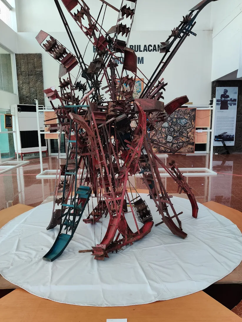 Abstract Metal Sculpture